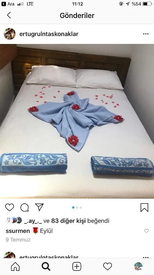 Ertugrulun Tas Konaklari Bed and Breakfast Muğla Nocleg ze śniadaniem